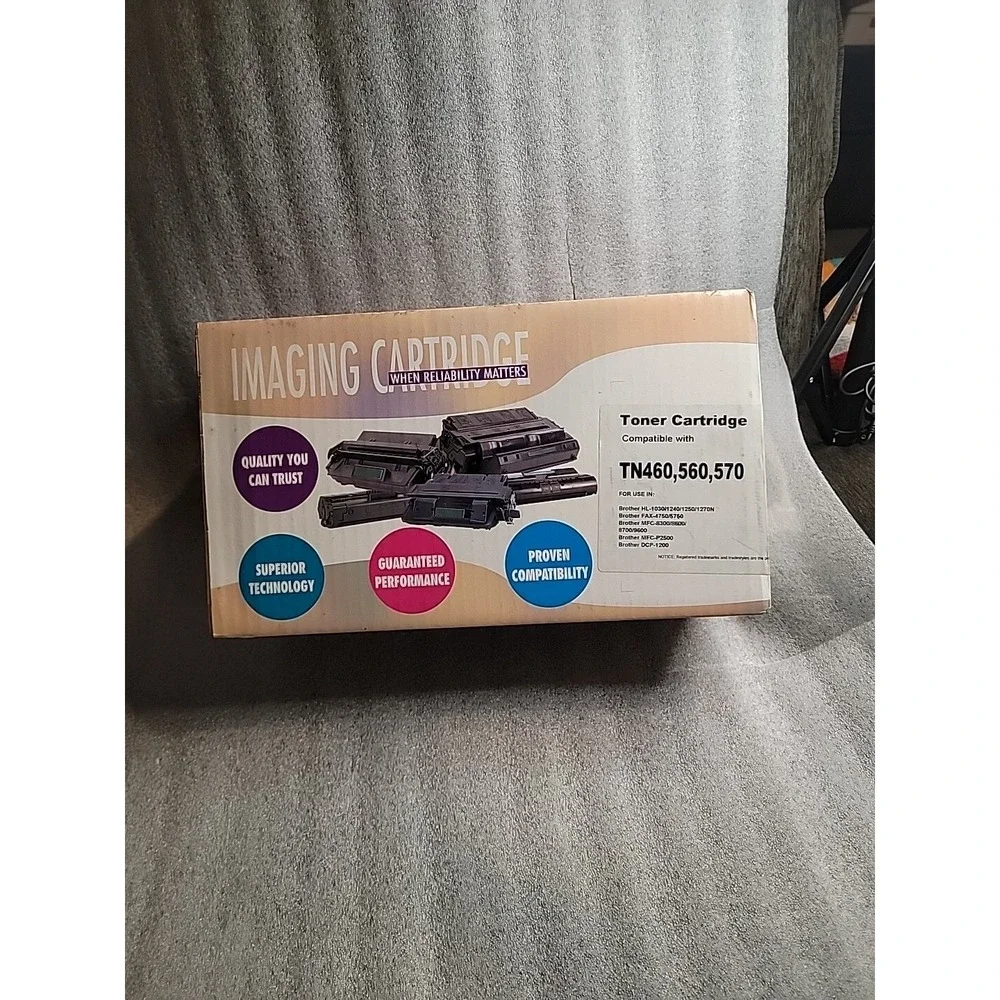 TallyGenicom Replacement Print Toner TN460, 560, 570 Black